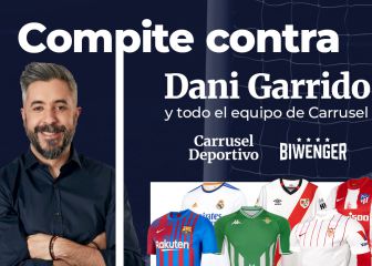 ¡Compite contra Dani Garrido en Biwenger y gana la camiseta de tu equipo!