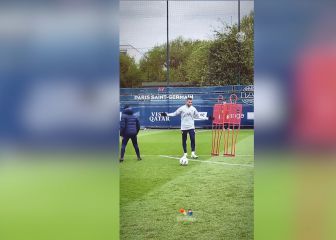 Mientras el mundo entero debate sobre su futuro, Mbappé hace esto en el entrenamiento
