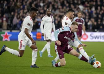 El Lyon deja con vida al West Ham, todo para la vuelta