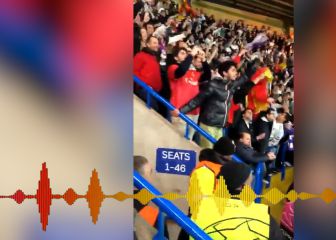 El jocoso cántico del madridismo en Stamford Bridge que se ha hecho viral en redes al segundo