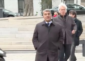 La frase de Laporta en Frankfurt que confirma el cambio de rumbo del Barça con Dembélé