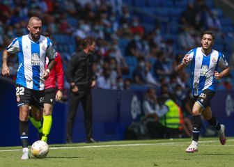 El Espanyol y los cuatro laterales derechos ante el Celta