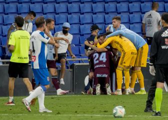 El vaso del Espanyol-Celta
