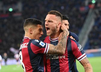 Arnautovic acerca al Bolonia a la salvación con un doblete