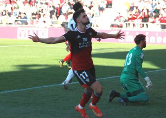 Marqués se gana un hueco en el Mirandés a base de goles