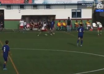 El hijo de un histórico de nuestro fútbol que brilla en el Madrid: atentos al balón que filtra