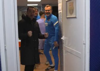 De cómo empezó su relación en el Barça a esto: el recibimiento de Xavi a su salvador