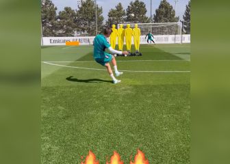 A pocas horas de la Champions va Toni Kroos y hace esta barbaridad en el entrenamiento