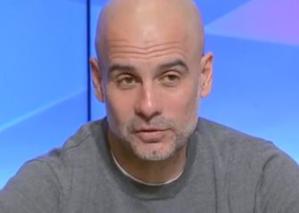 El momento en el que Guardiola se entera por la prensa que uno de sus jugadores se va del equipo