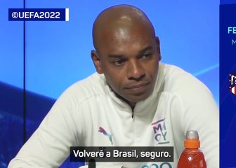 Así dijo Fernandinho que se iba del City minutos antes de que Guardiola entrase en la sala