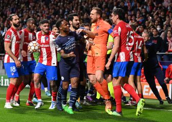 Atlético de Madrid-Manchester City en imágenes