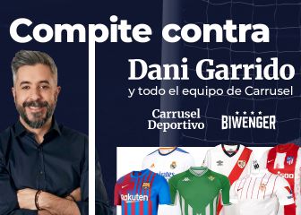 ¡Llévate la camiseta de tu equipo y compite contra Dani Garrido en Biwenger!