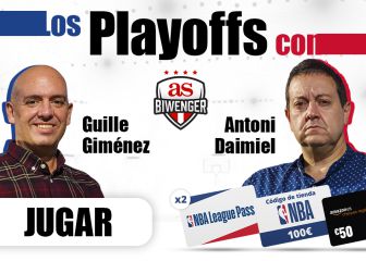 ¡Vive los Playoffs NBA a lo grande con la liga de Guille Giménez y Antoni Daimiel en Biwenger!