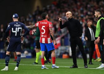 Alta tensión entre De Paul y Guardiola: 