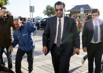 Otra genialidad de Al Thani: dice que volverá al Málaga con Julio Baptista