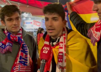 Enfado monumental de los atléticos: 