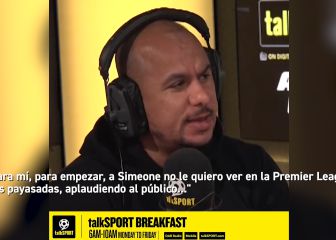 La crítica más dura al Atlético y a Simeone en la radio inglesa que roza la falta de respeto