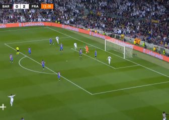 Es el gol que certificaba la debacle y que va tener a Xavi hirviendo: vean el 0-3