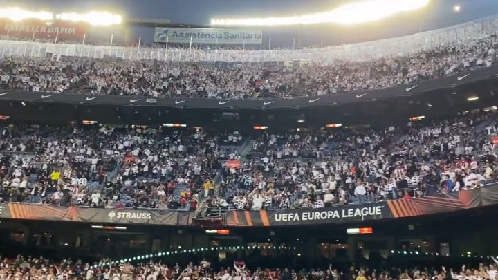 La "inadmisible" imagen de las gradas del Camp Nou repletas de aficionados alemanes