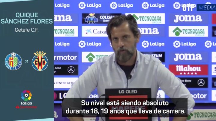 Sánchez Flores: "Queremos mucho a Albiol; su nivel es absoluto desde hace 19 años"