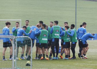 Víctor y Trilli, únicas bajas del Deportivo ante el Dux