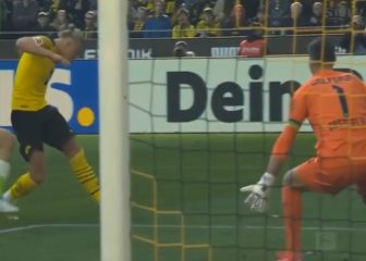 Cuando está más en el foco reaparece con esta bestialidad de gol: Haaland a su máximo nivel