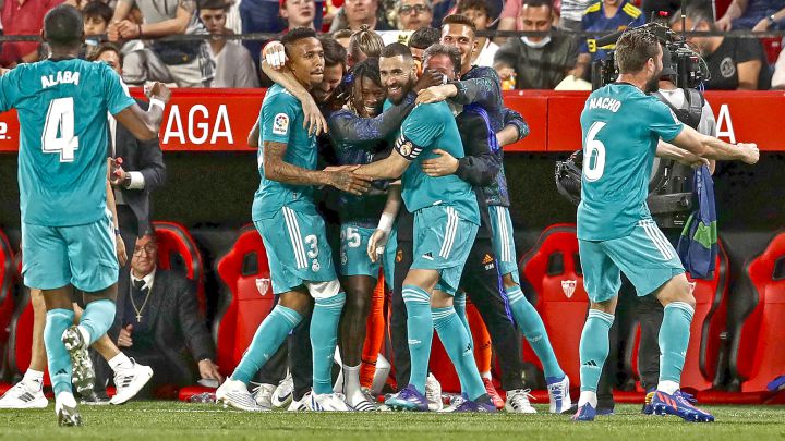 Las imágenes de la victoria del Real Madrid en Sevilla