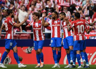 1x1 del Atlético: Carrasco y Cunha nunca dejan de creer