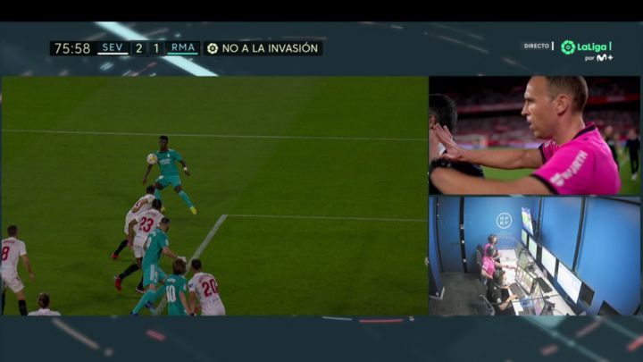 La polmica del Sevilla-Madrid: un penalti no pitado, la falta del 1-0, gol anulado a Vinicius...