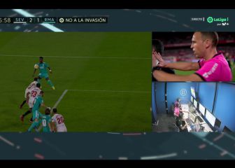 La polémica del Sevilla-Madrid: un penalti no pitado, la falta del 1-0, gol anulado a Vinicius...
