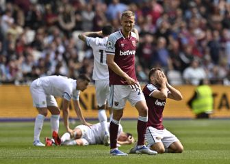 El West Ham se aleja de Europa
