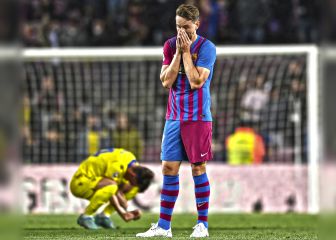 La derrota del Barcelona ante el Cádiz en imágenes