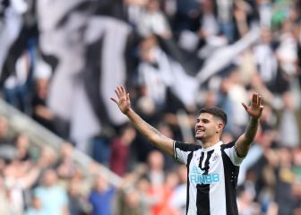 Guimaraes, goles de oro para el Newcastle