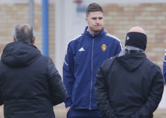 Vigaray se ejercita con el grupo casi once meses después