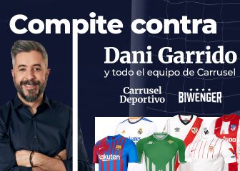 ¡Esta jornada intersemanal gana la camiseta de tu equipo y compite contra Dani Garrido en Biwenger!