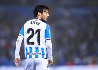 La Real intenta contar con Silva contra el Barcelona