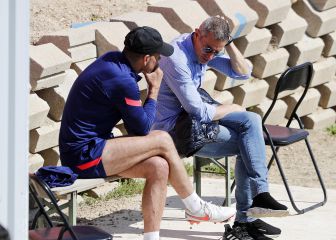 Simeone refuerza la lista con cinco jugadores del Atlético B