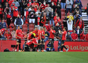 Muriqi y Abdón le dan oxígeno al Mallorca y alejan el descenso