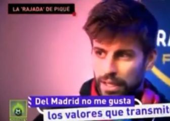 El vídeo que evidencia a Piqué: atentos a lo que decía en 2017 sobre los valores del Madrid