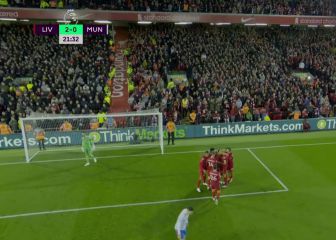 Ves este golazo y parece que son deportes diferentes: el Liverpool 'jugando' con el United