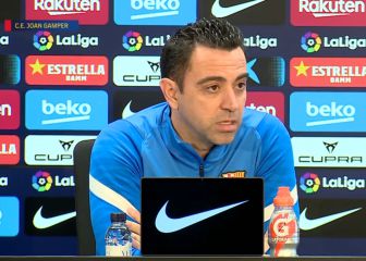 Rueda de prensa de Xavi