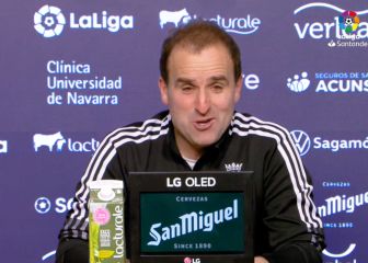 Rueda de prensa de Jagoba Arrasate