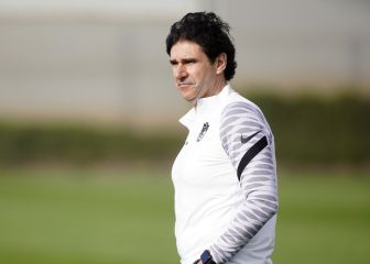 Germán y Escudero, únicos defensas en la final ante el Celta