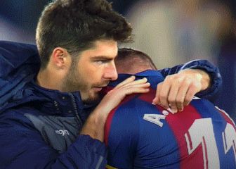 Morales acabó hundido a lágrima viva tras el pitido por el penalti fallado