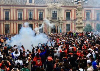 El valencianismo toma Sevilla, en imágenes