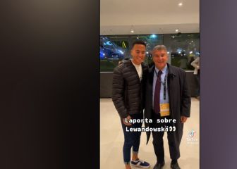 Atentos a esto los culés: Laporta, a la pregunta de si va a fichar a Lewandowski