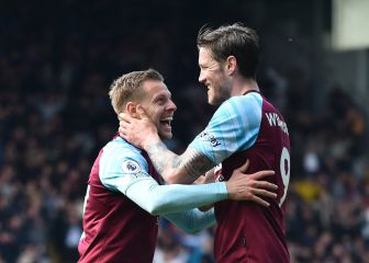El Burnley sigue luchando por escapar del descenso