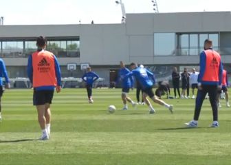 Buenas noticias para Ancelotti: Alaba, Casemiro y Mendy trabajan con el grupo