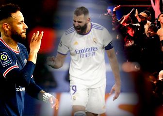 El Madrid 'destrozó' al PSG: la grada se marcha antes de tiempo y Neymar incendia el ambiente