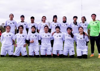 La selección de Afganistán juega su primer partido en el exilio